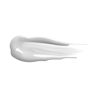 White my Geisha Cannabis Hand Cream swatch on a white background