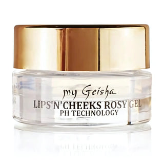 my Geisha Lips’n’Cheeks Rosy Gel – pH-reactive lip and cheek tint front view